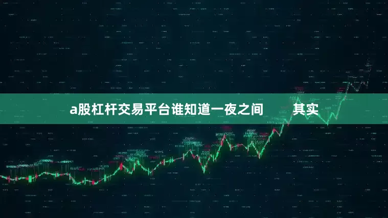 a股杠杆交易平台谁知道一夜之间        其实