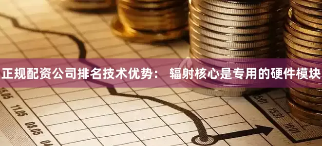正规配资公司排名技术优势： 辐射核心是专用的硬件模块